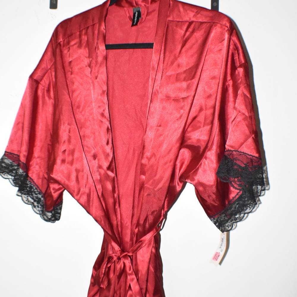 Satin and Lace Robe